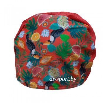 Шапочка для плавания 3226-00 красный ара